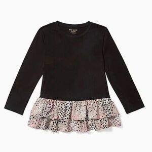 Kate Spade Soirée Dot Mixed Media Tee